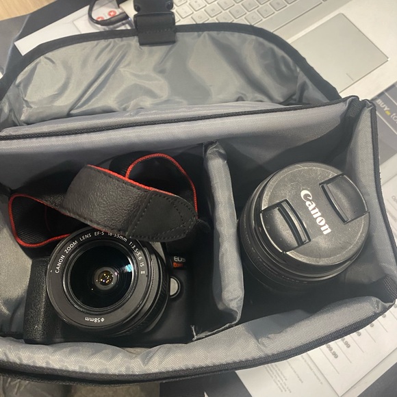 Rebel t6 with Lens, Camera and Charger - Picture 4 of 4